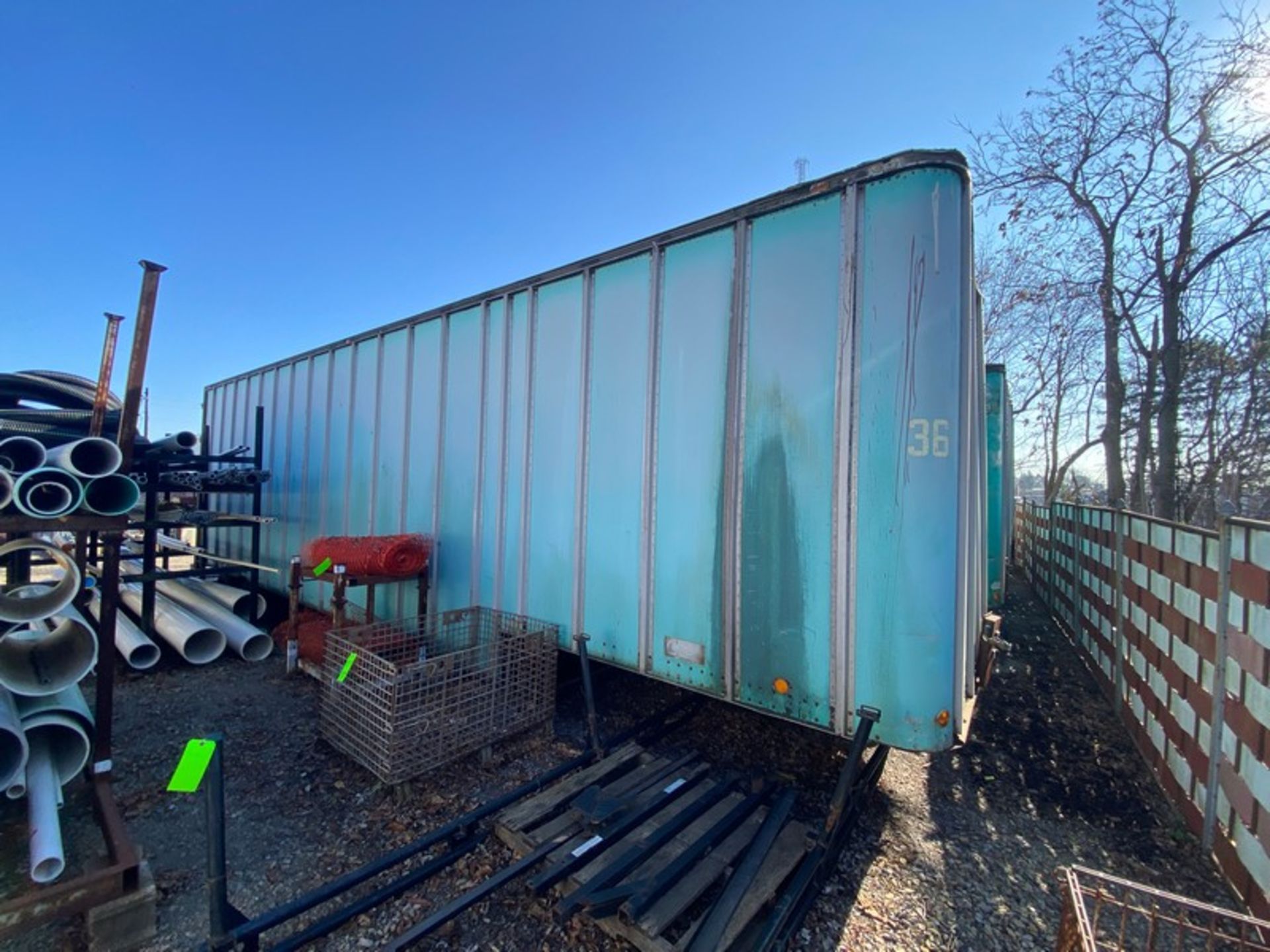 Gindy 36’ Trailer, with Wooden Cubby Holes (NOTE: Used As Storage Trailer (Trailer #5) (LOCATED IN - Image 4 of 17