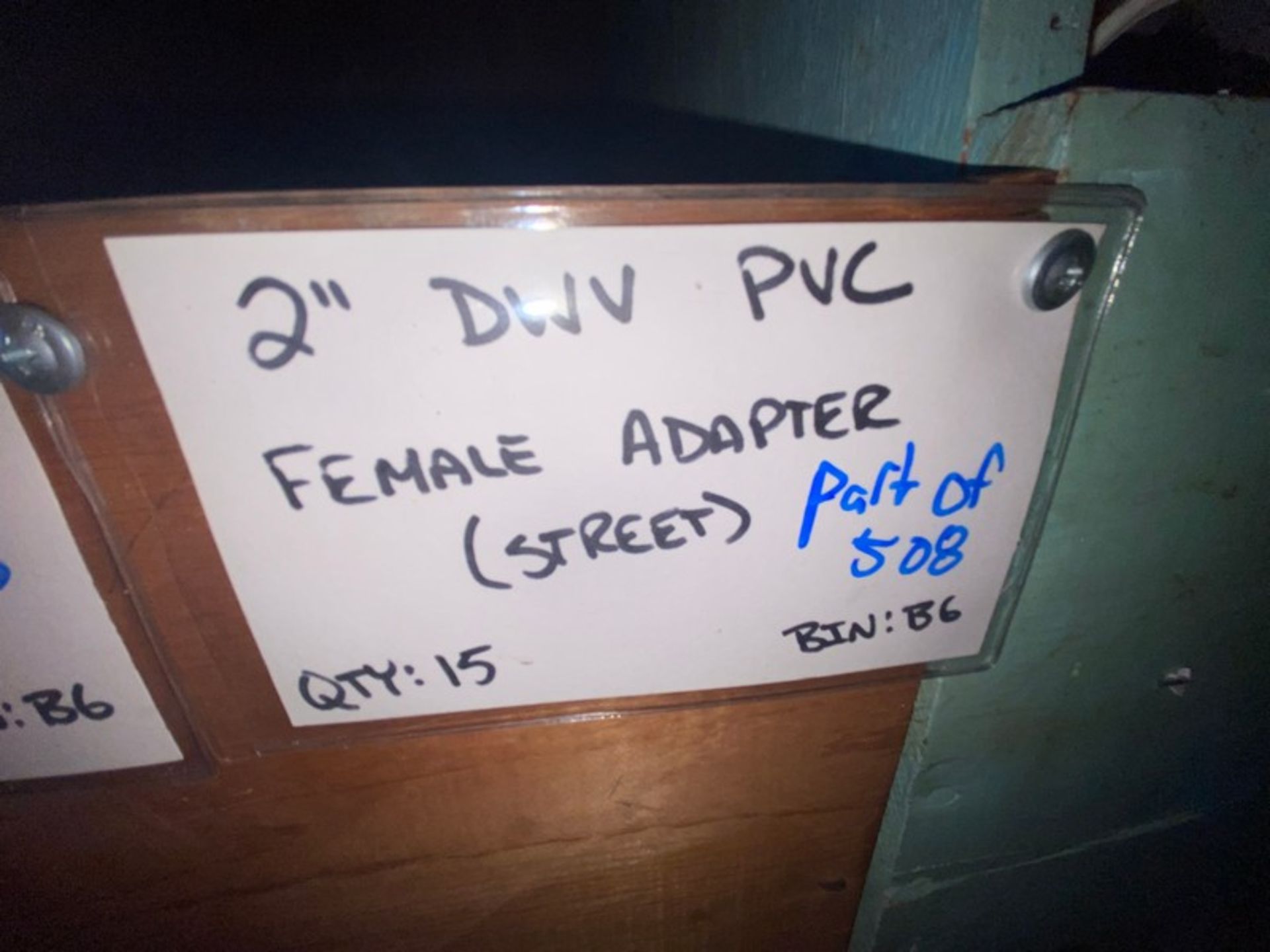 (6) 2” DWV PVC Female Adapter (HUB) (Bin:B6) (Trailer #5)(LOCATED IN MONROEVILLE, PA) - Image 7 of 7