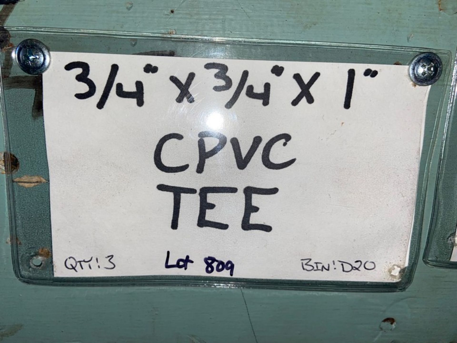 (5) 3/4”x 1/2”x 3/4” CPVC TEE(Bin:D19); (1) 1”x1/2”x3/4” CPVC TEE (Bin:D22) (LOCATED IN MONROEVILLE, - Image 6 of 7