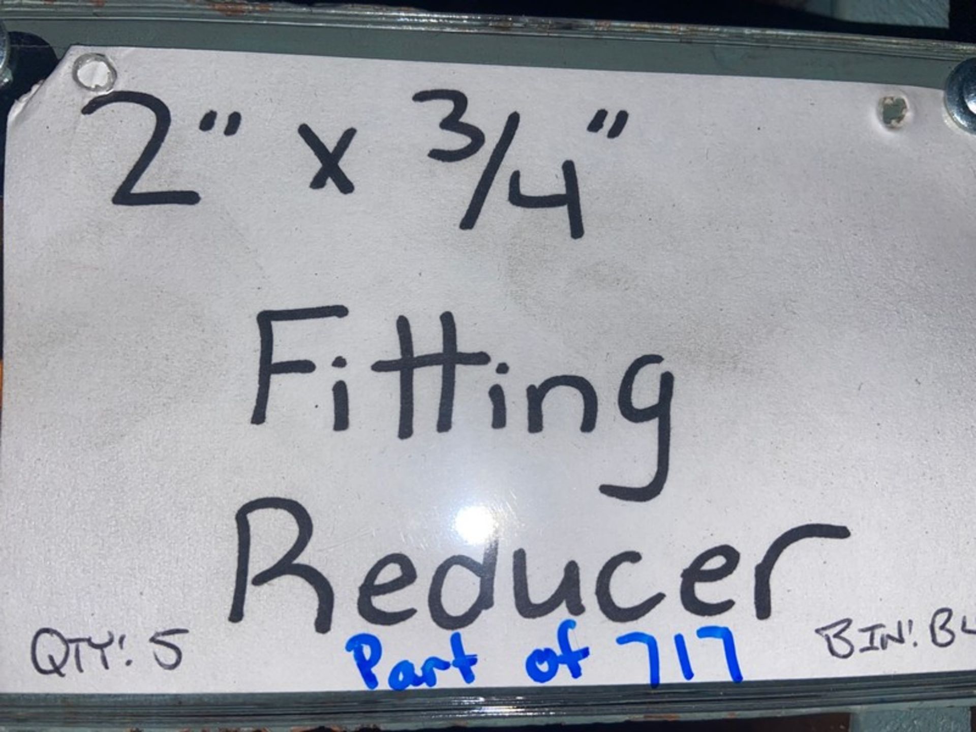 (4) 2" X 1/2" Fitting Reducer; (5) 2" x 3/4" Fitting Reducer (Bin: B44) (LOCATED IN MONROEVILLE, PA) - Image 4 of 4