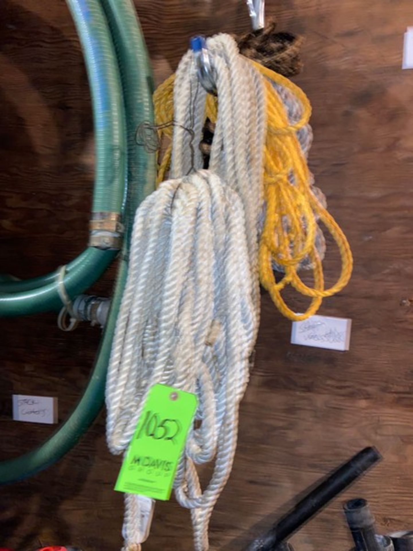 Lot of Assorted Rope (LOCATED IN MONROEVILLE, PA)