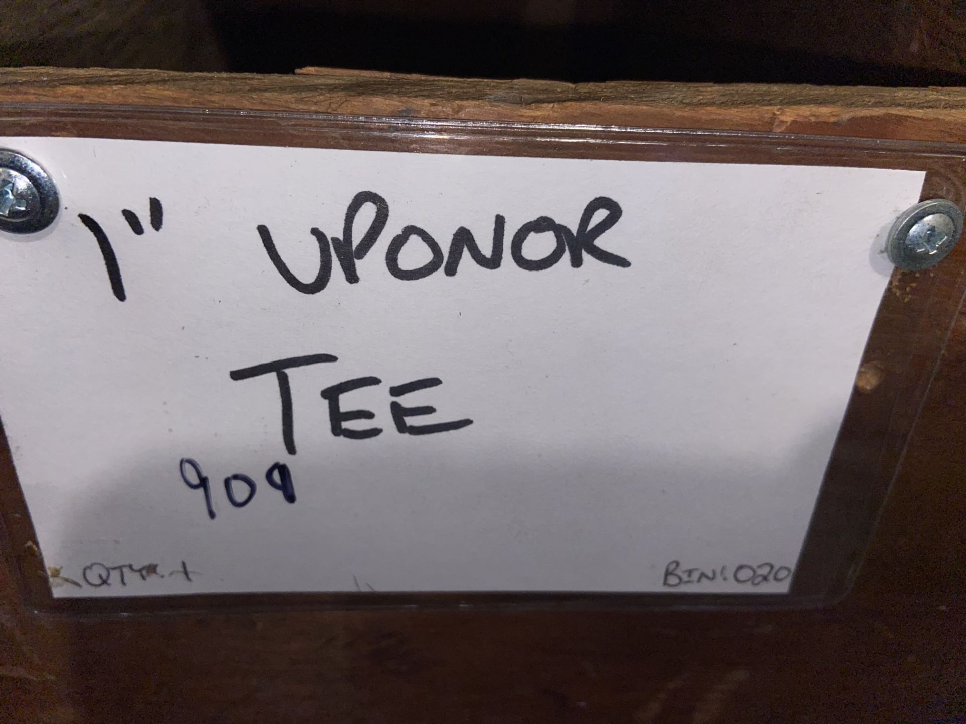 (1) 1” Uponor Tee (Bin:O20); (83) 1” uponor 90” (Bin:O19) (LOCATED IN MONROEVILLE, PA) - Image 4 of 6