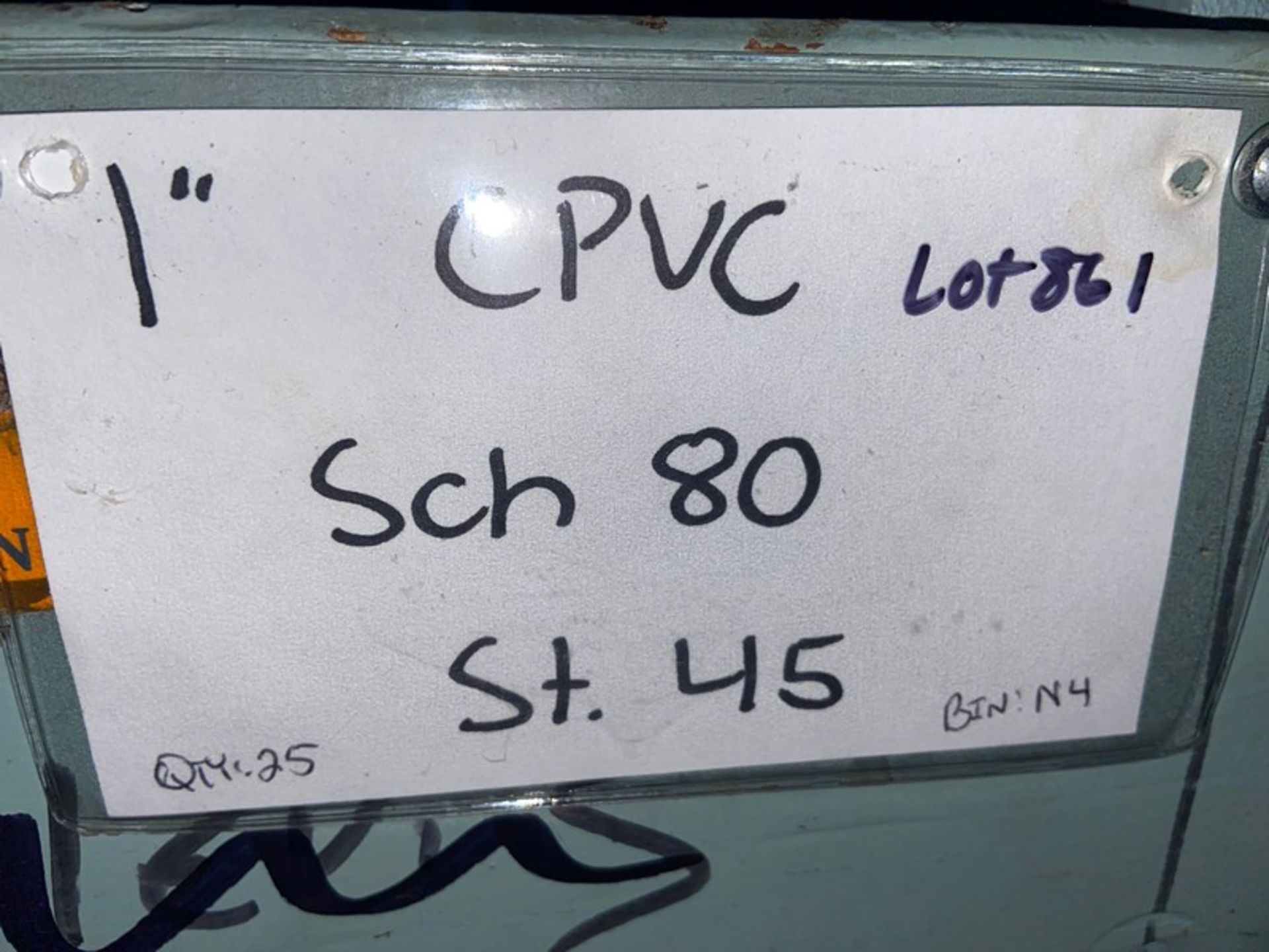 (25) 1” CPVC SCH 80 St.45 (LOCATED IN MONROEVILLE, PA) - Bild 2 aus 2