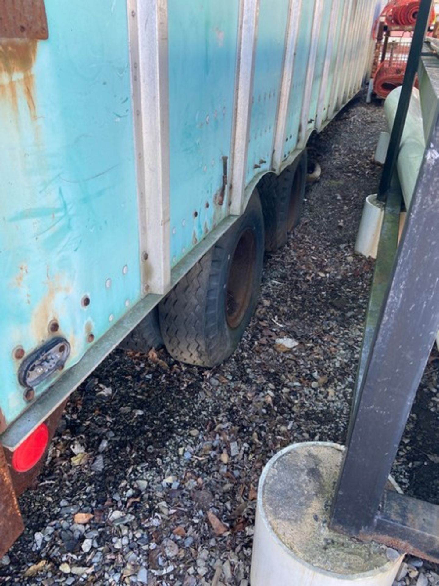 Gindy 36’ Trailer, with Wooden Cubby Holes (NOTE: Used As Storage Trailer (Trailer #5) (LOCATED IN - Image 3 of 17