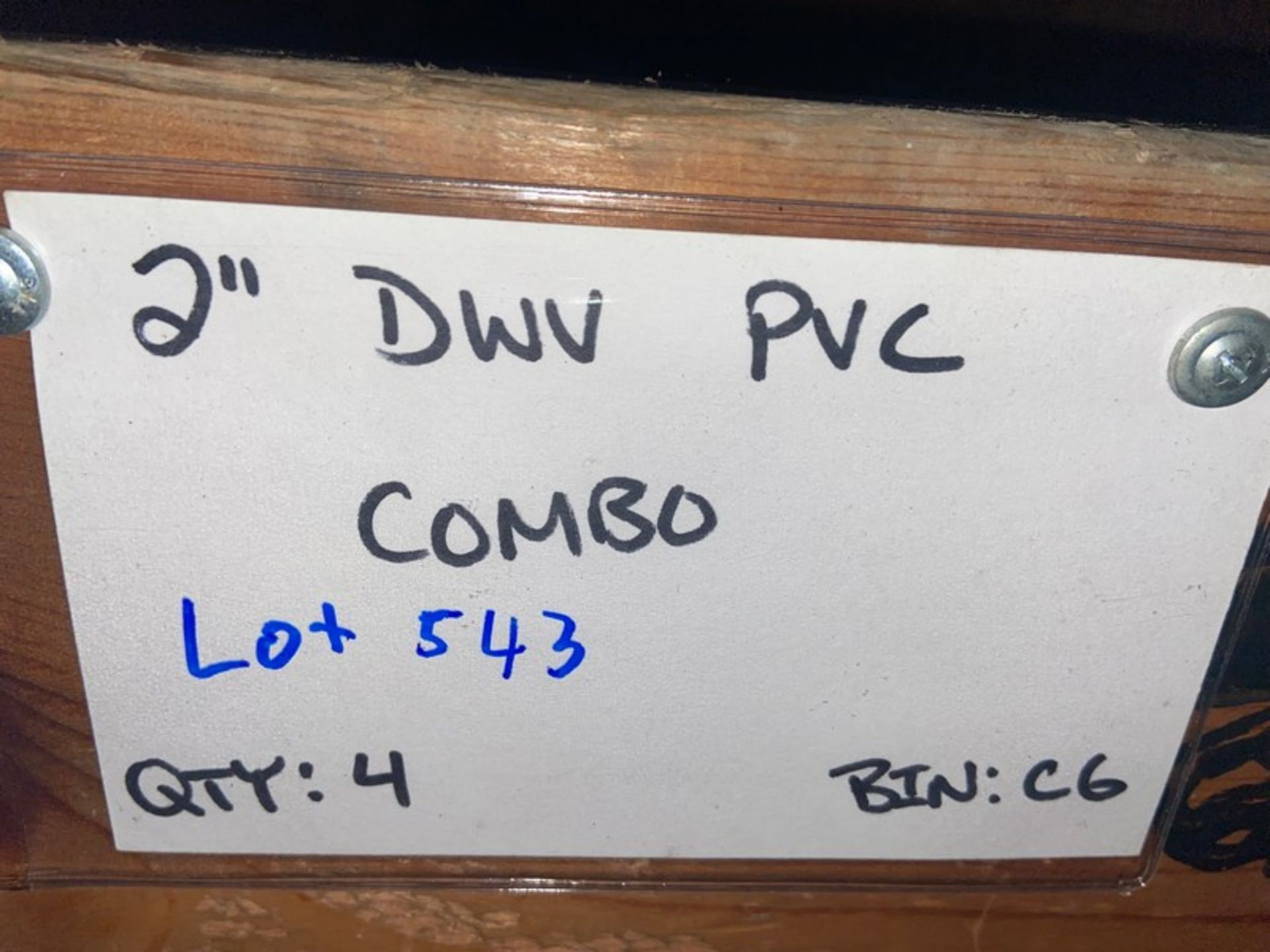 (4) 2” DWV PVC COMBO (Bin:C6); (2) DWV PVC TEE (Bin:C6) (LOCATED IN MONROEVILLE, PA) - Image 8 of 8