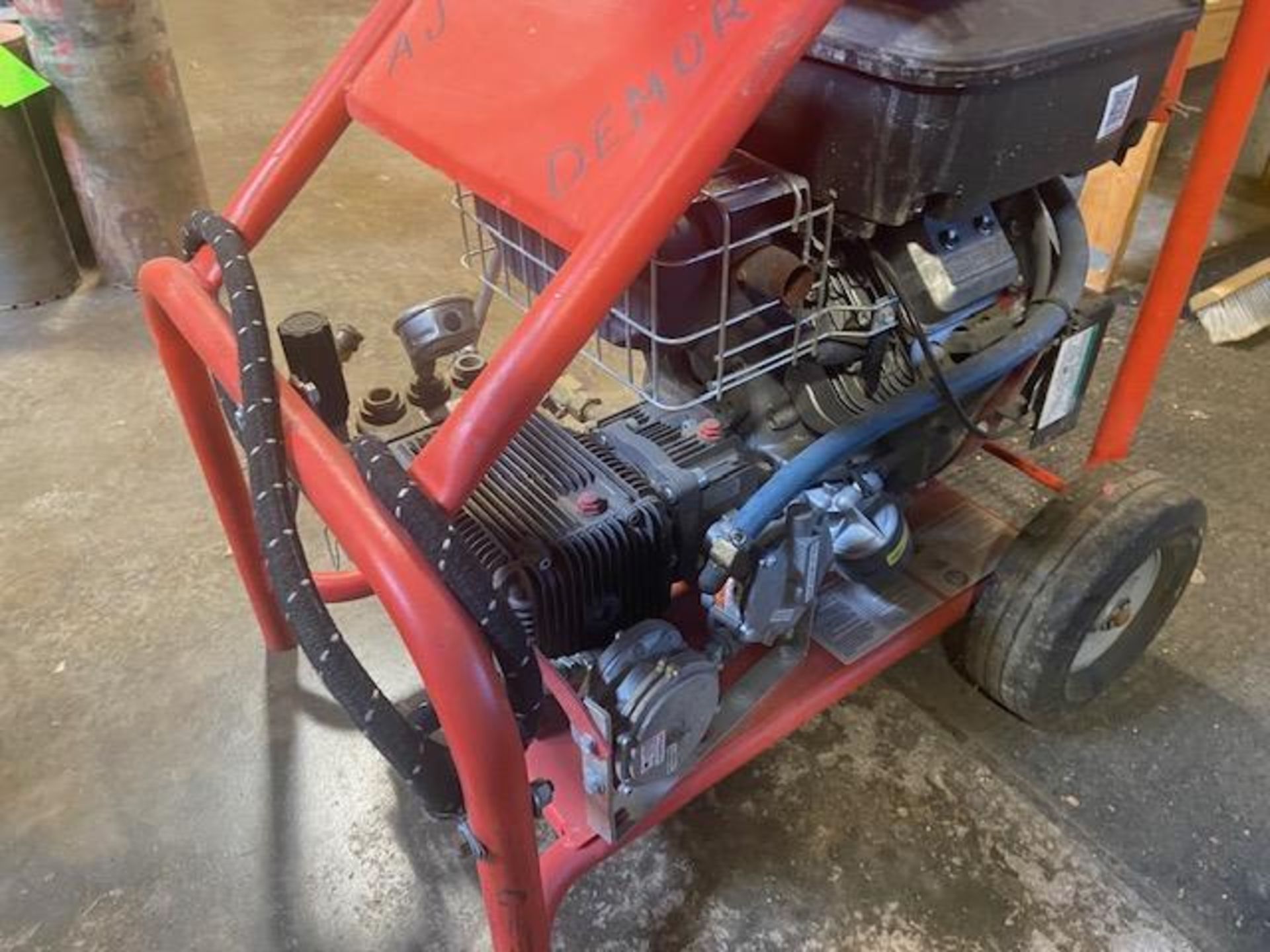 Ridgid Water Jetter, M/N KJ-3100, S/N DS0020670414, with Vanguard 16 Engine, with Retractable Hose - Image 3 of 8