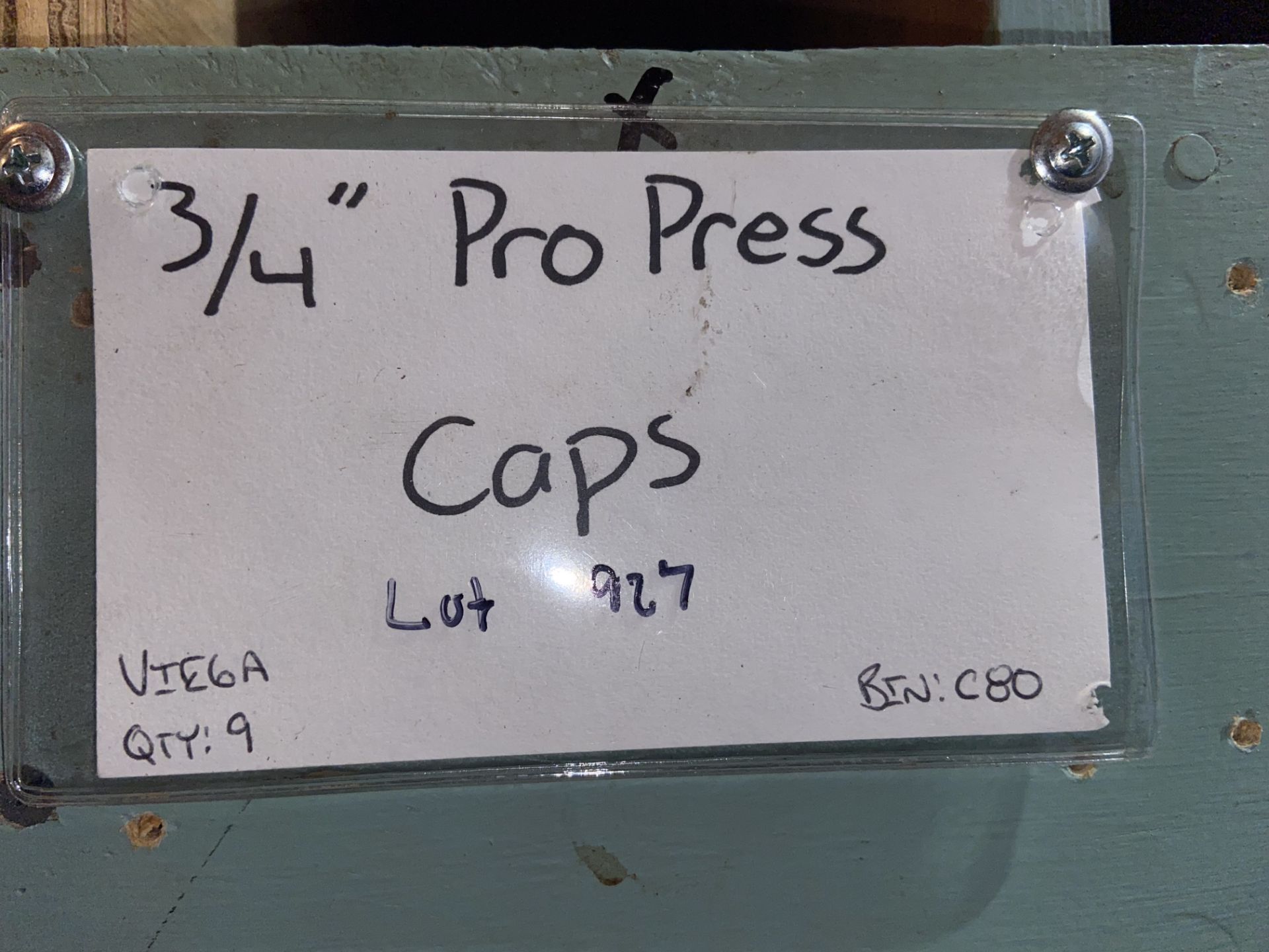 (9) 3/4” Pro Press Caps (Bin:C80) (LOCATED IN MONROEVILLE, PA) - Image 2 of 2