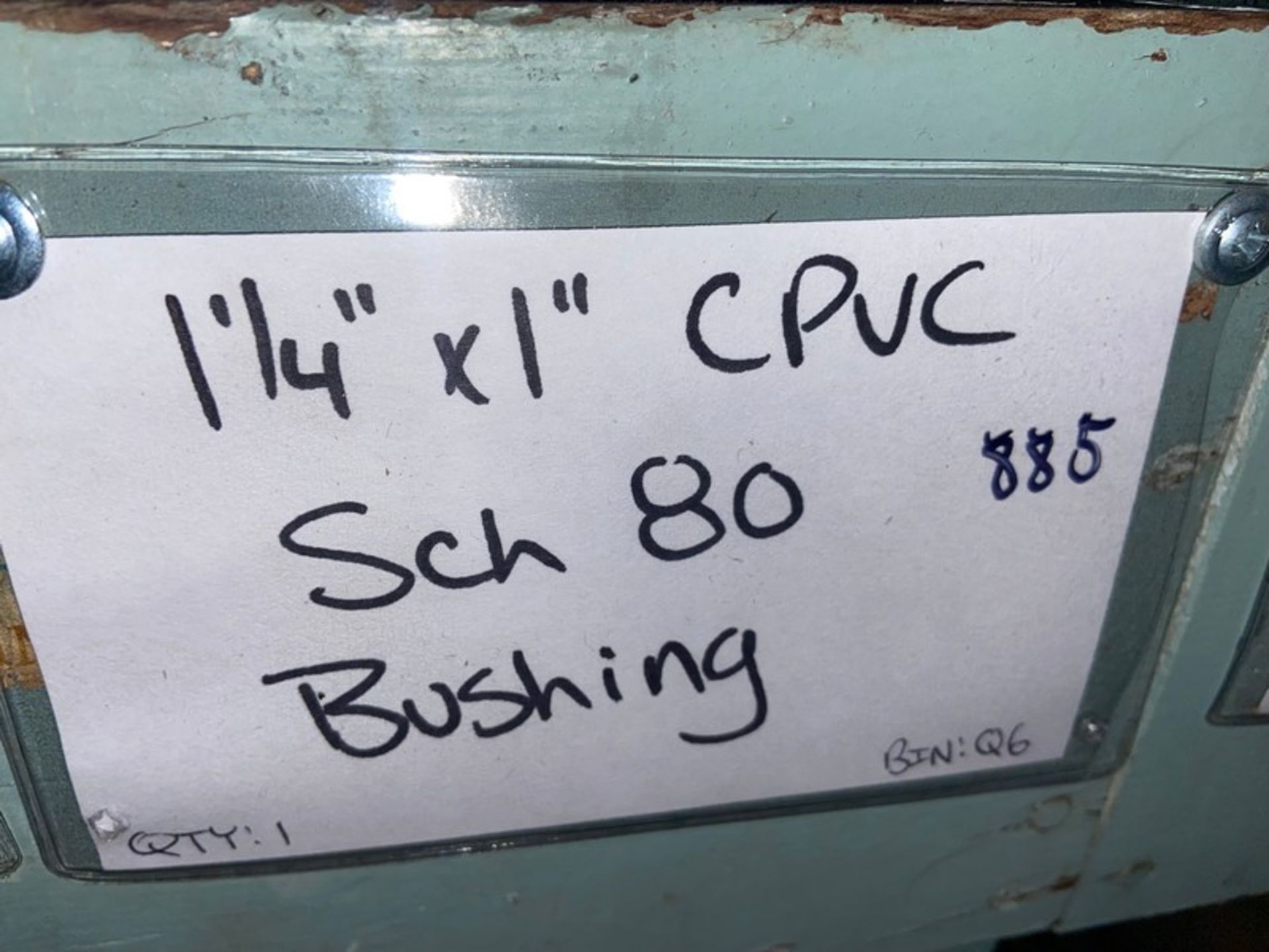 (28) CPVC SCH 80 bushing 1 1/2”. 3/4; (4) 1 1/2”. 1”; 1 1/2” x 1 1/4” (Bin:Q7) (LOCATED IN - Image 11 of 13