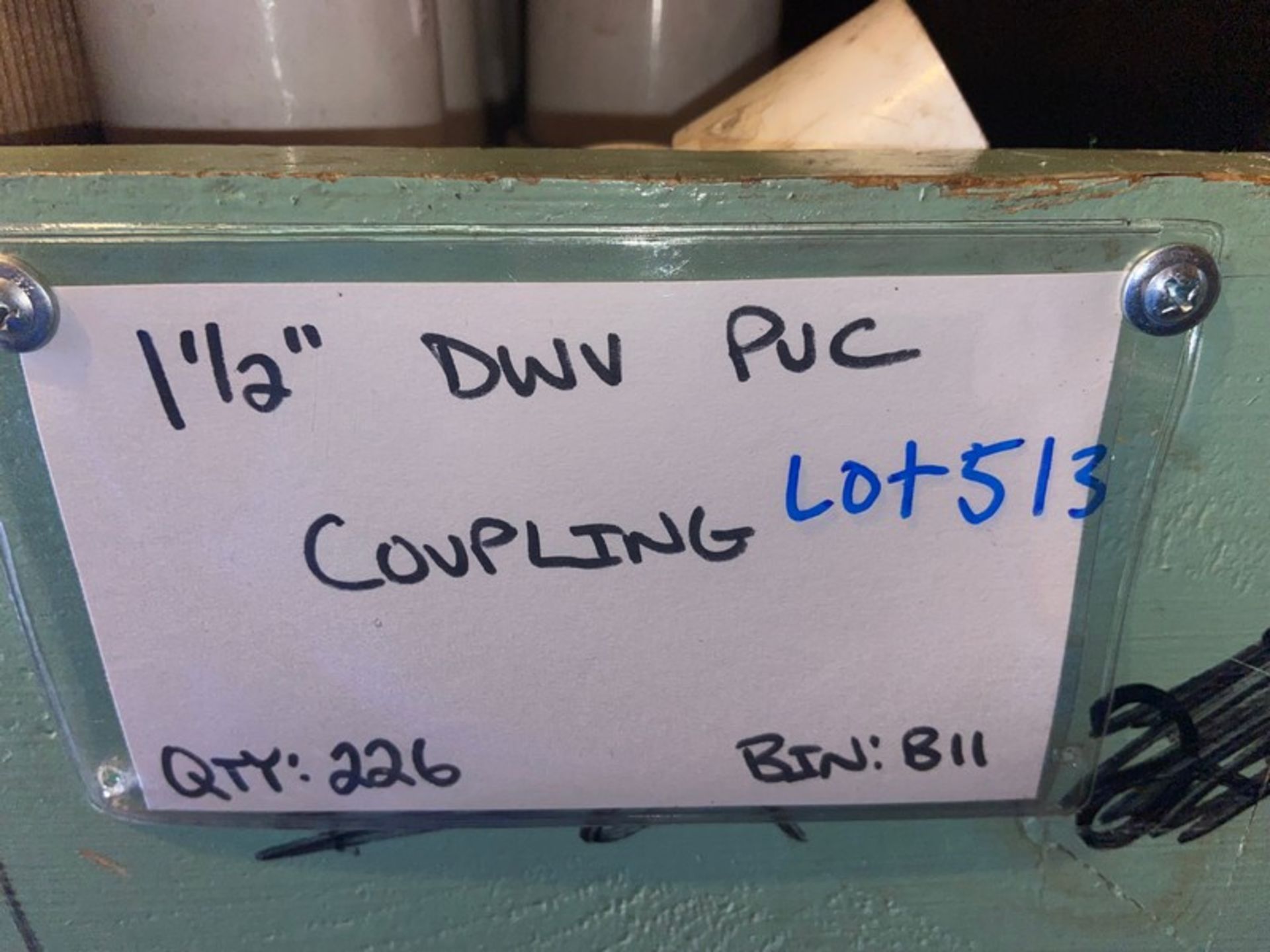 (226) 1 1/2” DWV PVC Coupling (Bin: B11)(Trailer #5)(LOCATED IN MONROEVILLE, PA) - Image 5 of 7