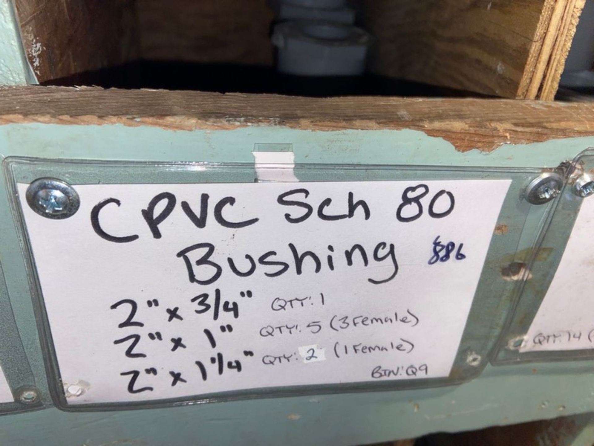 (18) 2”x1 1/2” Female CPVC Sch 80 Bushing(Bin:Q8) (LOCATED IN MONROEVILLE, PA) - Image 8 of 8