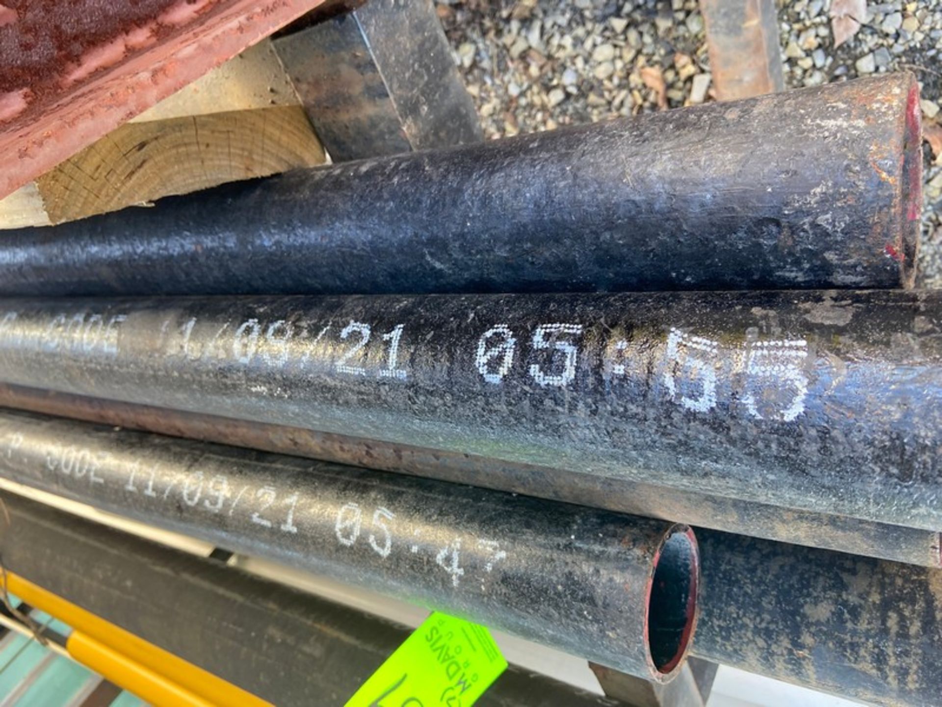 Straight Sections of Metal Drain Pipe (LOCATED IN MONROEVILLE, PA) (RIGGING, LOADING, & SITE - Image 3 of 5