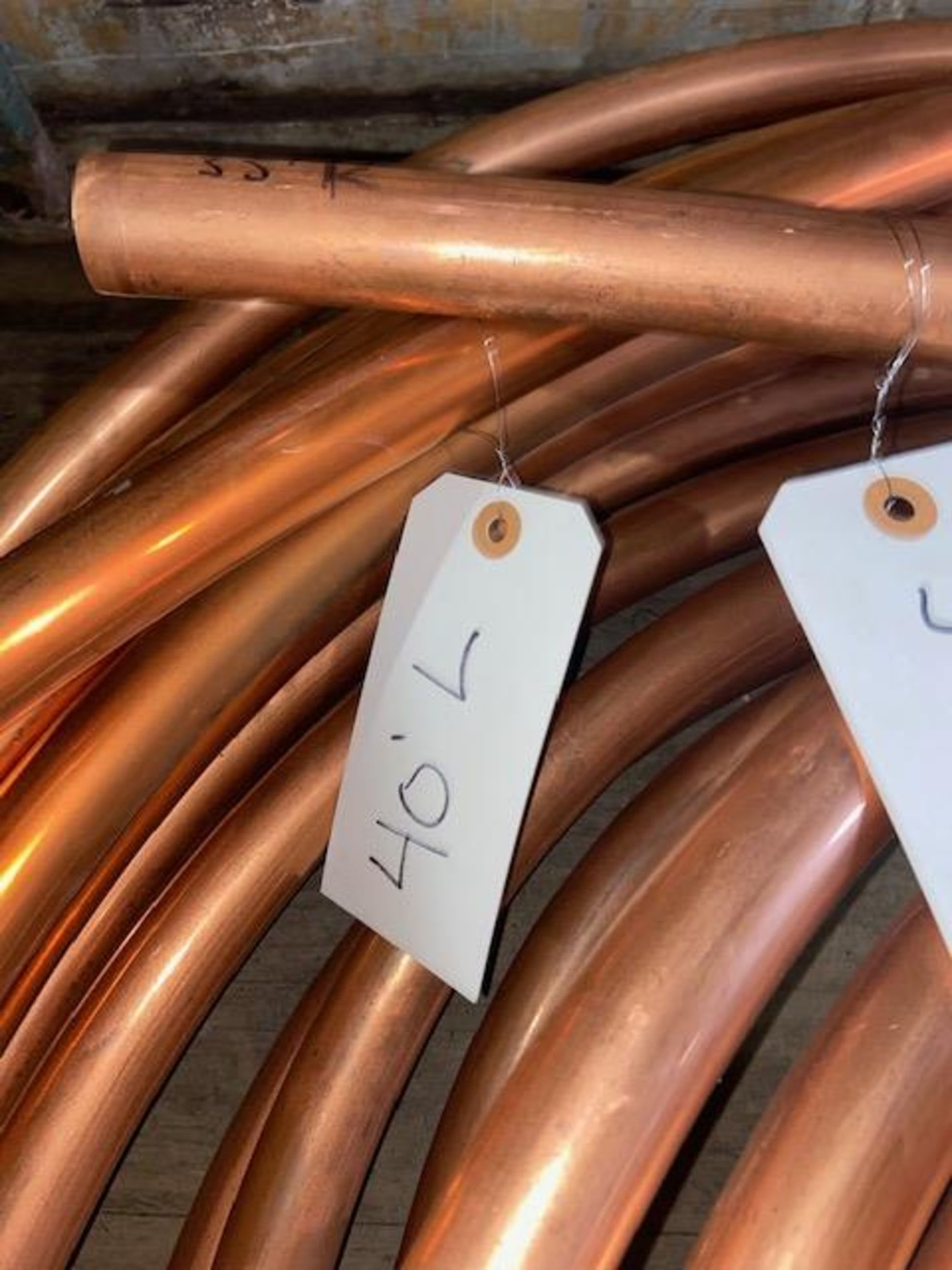 (1) 35 ft. Copper Coil & (1) 40 ft. Copper Coil (LOCATED IN MONROEVILLE, PA) - Image 3 of 3