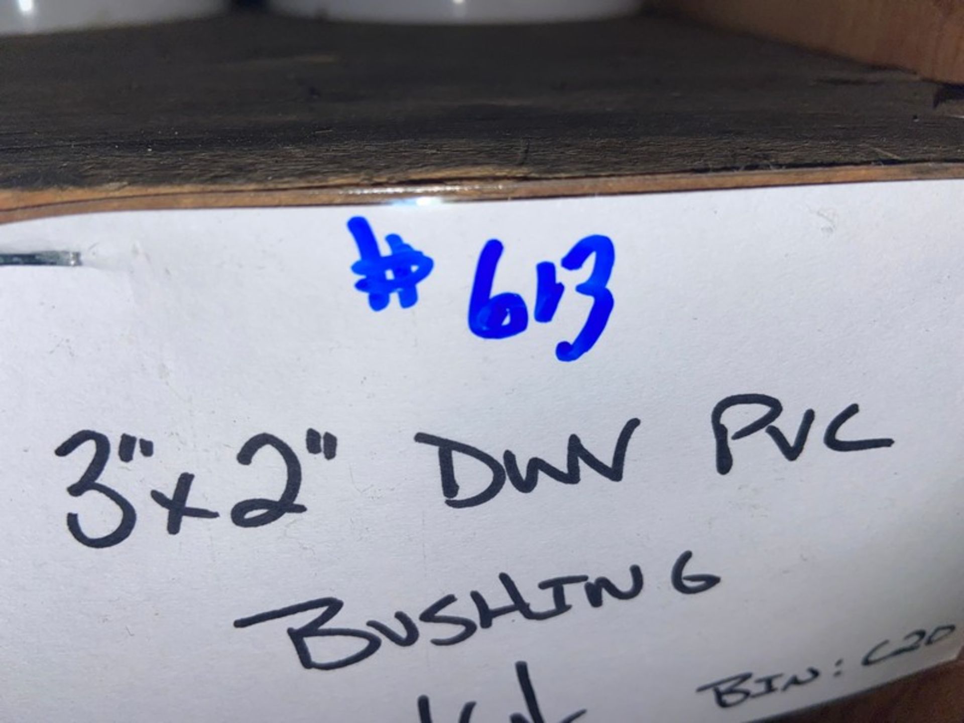 (18) 2”x 1 1/12” DWV PVC BUSHING(Bin:C20); (77) 3”x 1 1/2” DWV PVC BUSHING; (8) 3”x2” DWV PVC - Image 5 of 5