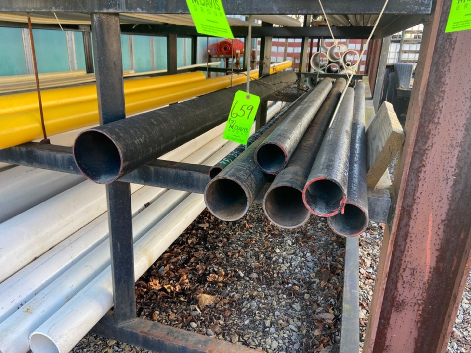 Straight Sections of Metal Drain Pipe (LOCATED IN MONROEVILLE, PA) (RIGGING, LOADING, & SITE - Image 2 of 5