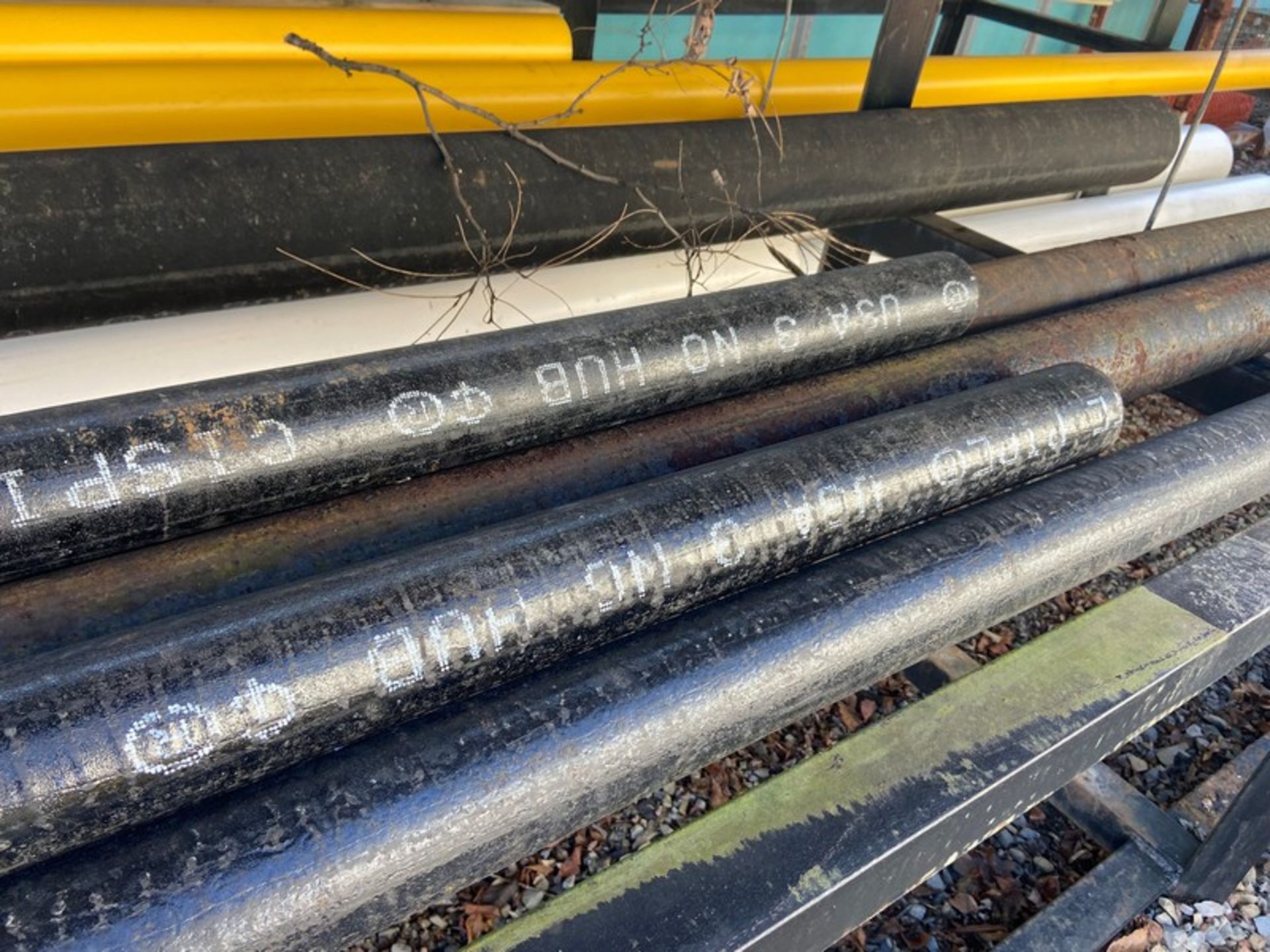 Straight Sections of Metal Drain Pipe (LOCATED IN MONROEVILLE, PA) (RIGGING, LOADING, & SITE - Image 5 of 5