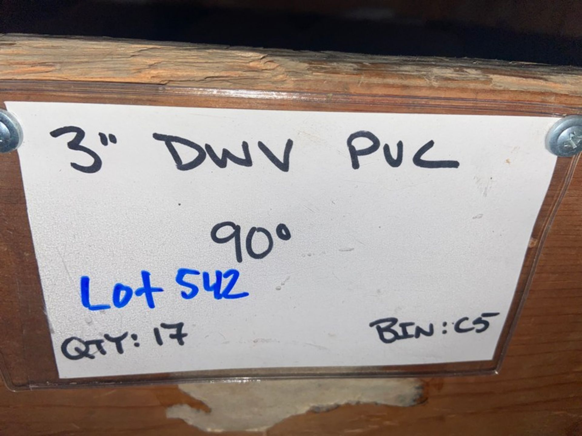 (17) 3” DWV PVC 90” (Bin:C5)(LOCATED IN MONROEVILLE, PA) - Image 5 of 5