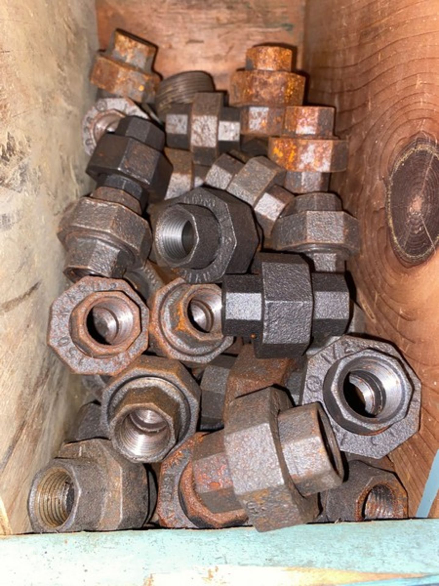 1/2” Union Fitting; 1/2” Coupling Fittings; 1/2” Caps; 3/8”. Caps (LOCATED IN MONROEVILLE, PA)