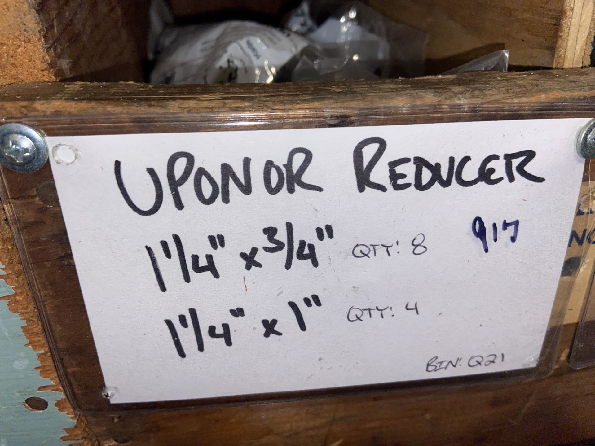 Uponor Reducer 1 1/4" x 3/4" (8) 1 1/4" x 1" (4) (LOCATED IN MONROEVILLE, PA) - Image 2 of 2