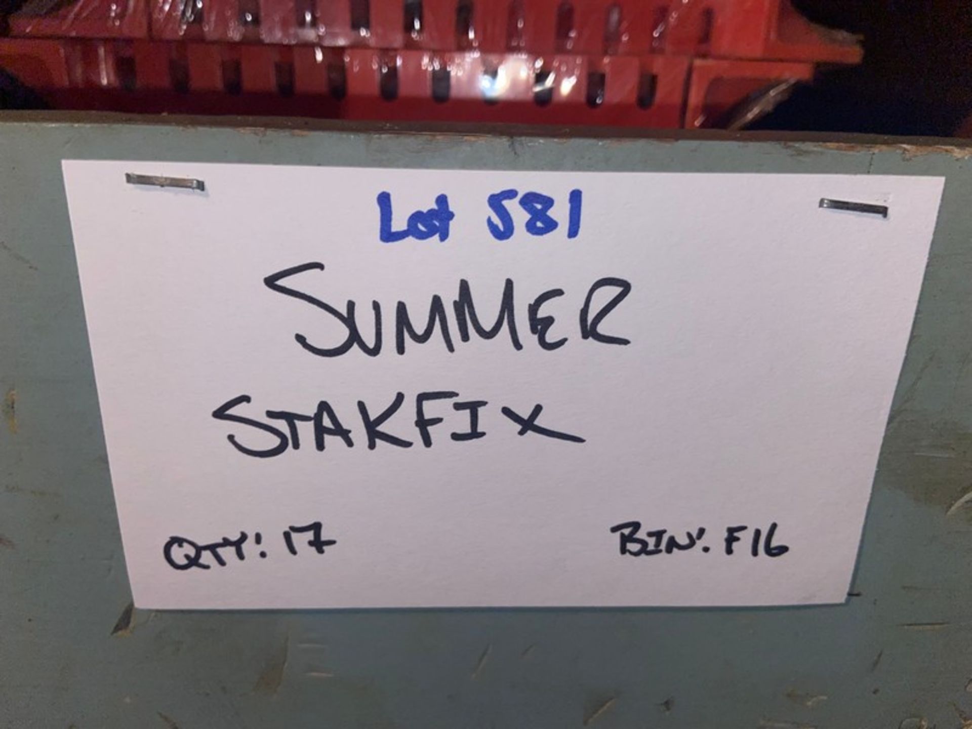 (17) Summer Stakfix (Bin:F16) (LOCATED IN MONROEVILLE, PA) - Bild 5 aus 5