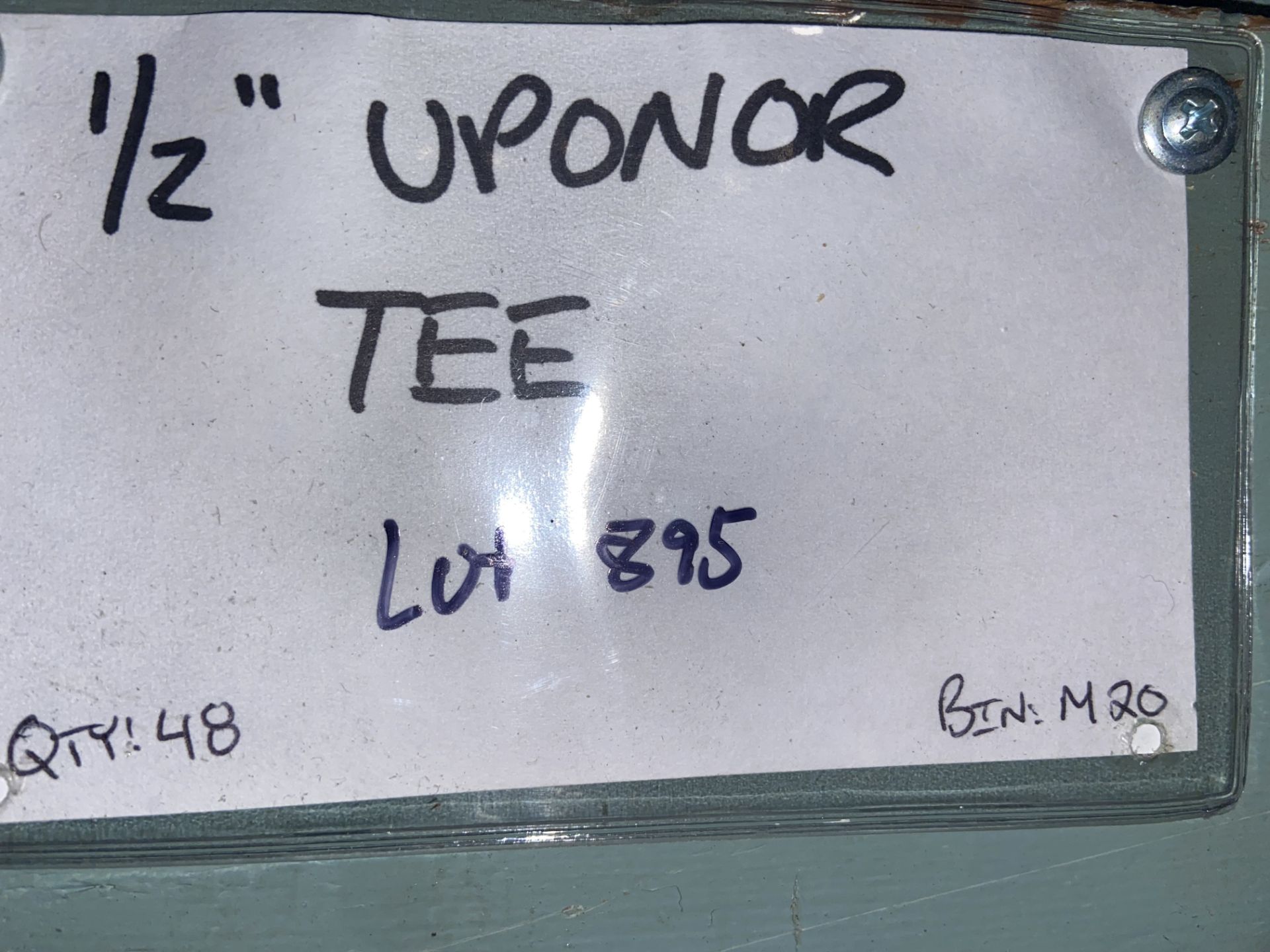 (48) 1/2” uponor tee (Bin:M20) (LOCATED IN MONROEVILLE, PA) - Image 2 of 2