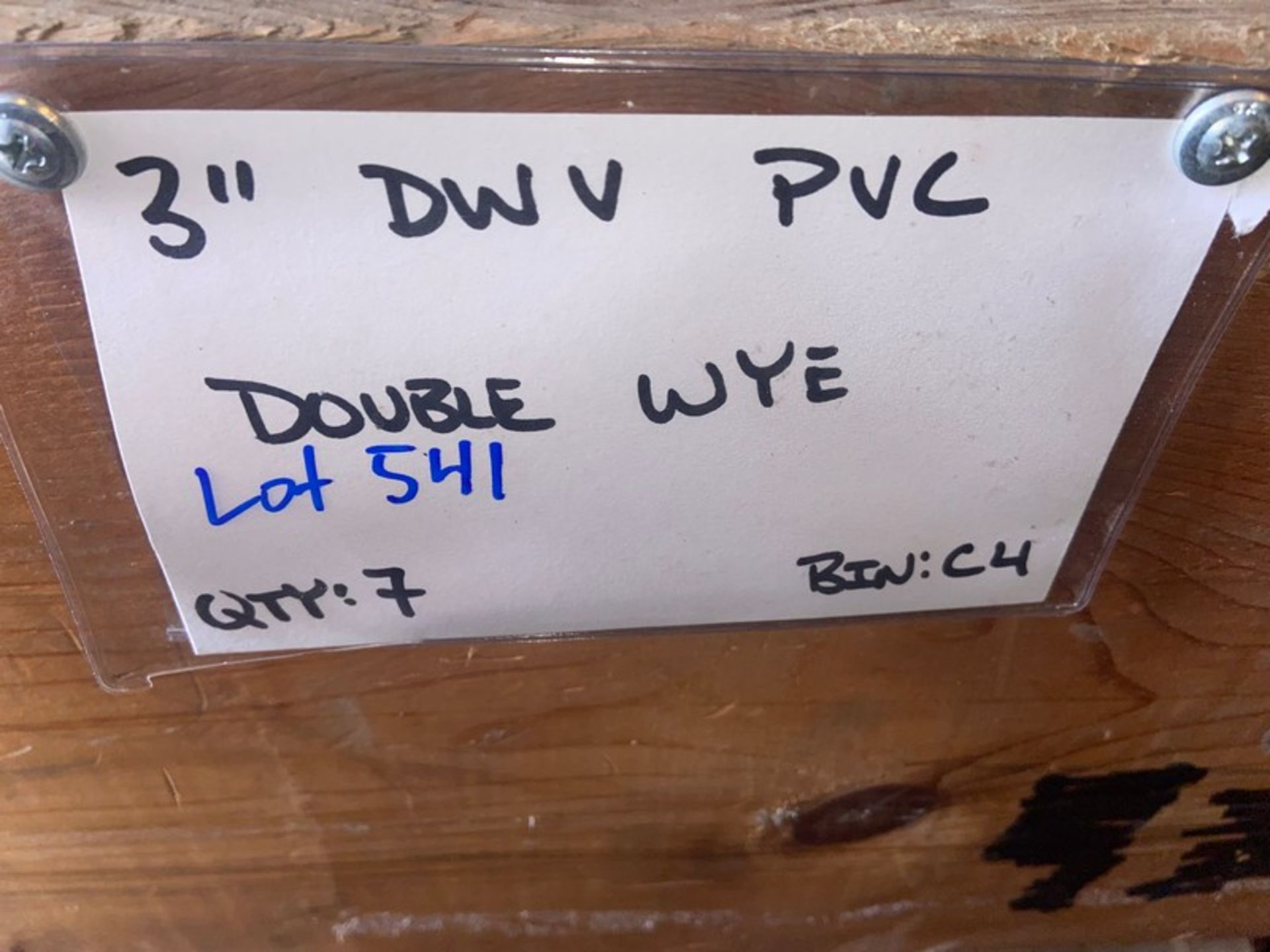 3” DWV PVC Double WYE (Bin:C4); (2) 3” DWV PVC STREET 45’ (Bin:C4) (LOCATED IN MONROEVILLE, PA) - Image 6 of 10