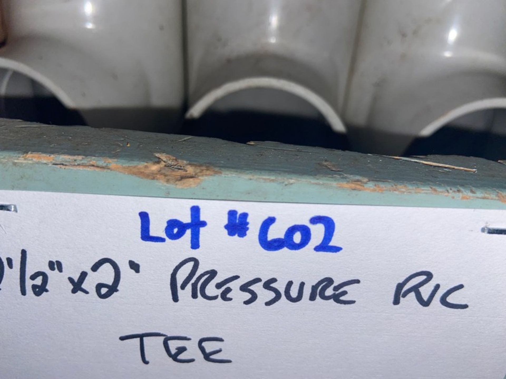 (12) 2 1/2”x 2 Pressure PVC TEE (Bin:H9)(LOCATED IN MONROEVILLE, PA) - Bild 4 aus 4