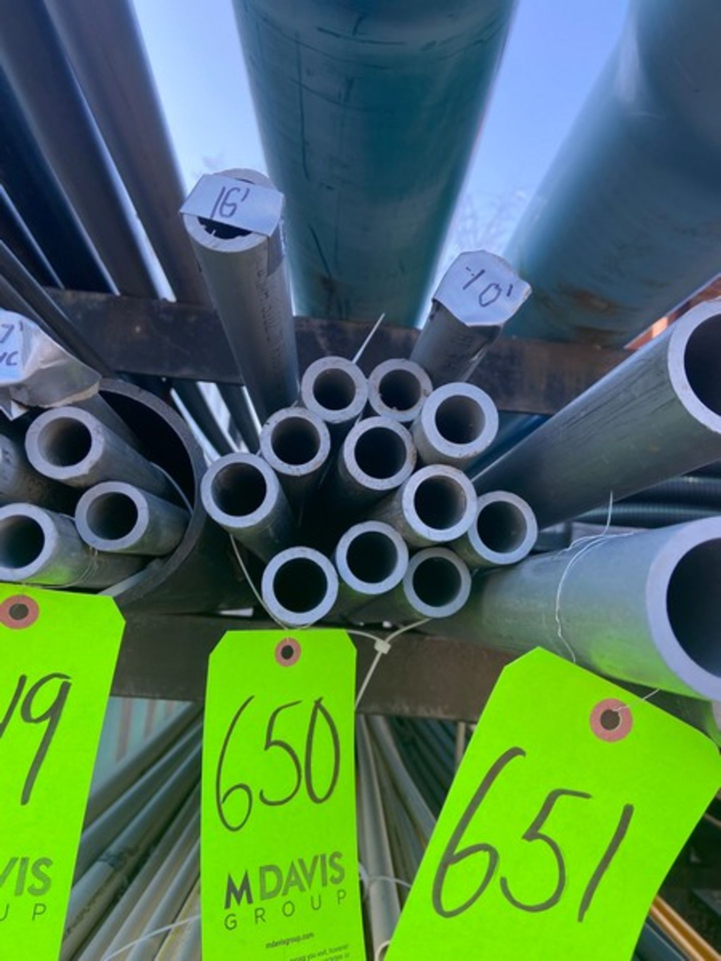 Straight Sections of PVC Pipe (LOCATED IN MONROEVILLE, PA) (RIGGING, LOADING, & SITE MANAGEMENT FEE: