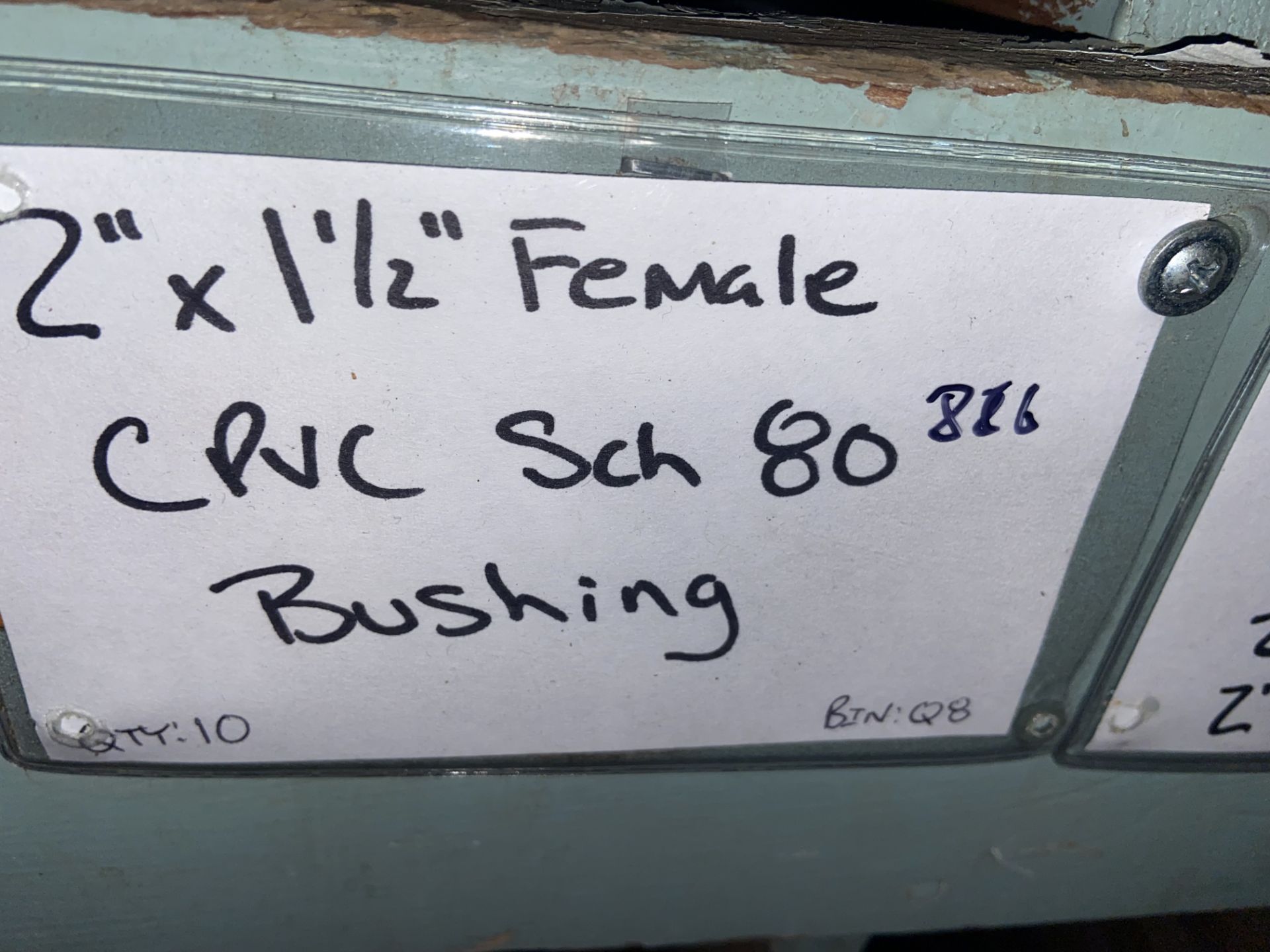 (18) 2”x1 1/2” Female CPVC Sch 80 Bushing(Bin:Q8) (LOCATED IN MONROEVILLE, PA) - Image 2 of 8