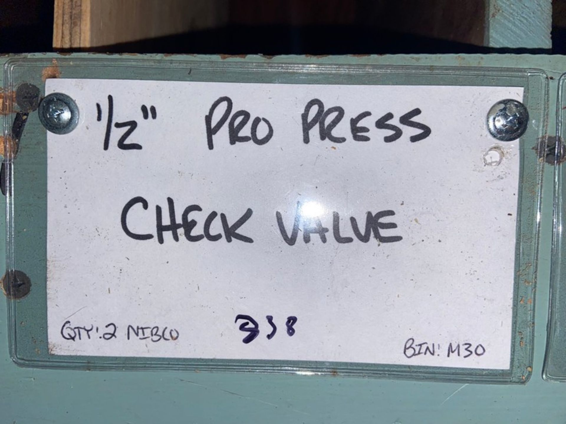 (4) Sweat (1) IPS 1” Check Valve (Bin:M31); 1/2” pro press check valve (Bin:M30); 1/2” Check - Image 6 of 10