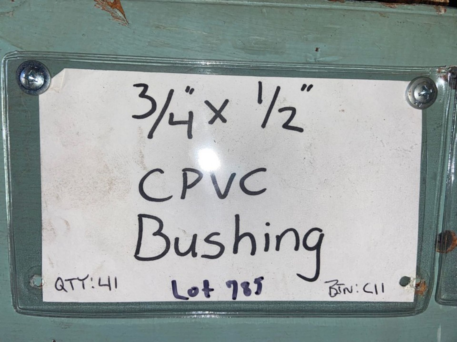 (41) 3/4”x1/2” CPVC Bushing (Bin:C11)(LOCATED IN MONROEVILLE, PA) - Image 2 of 2