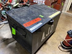 Job Box, Overall Dims.: Aprox. 48-1/2” L x 31” W x 35” H, Mounted on Casters (LOCATED IN