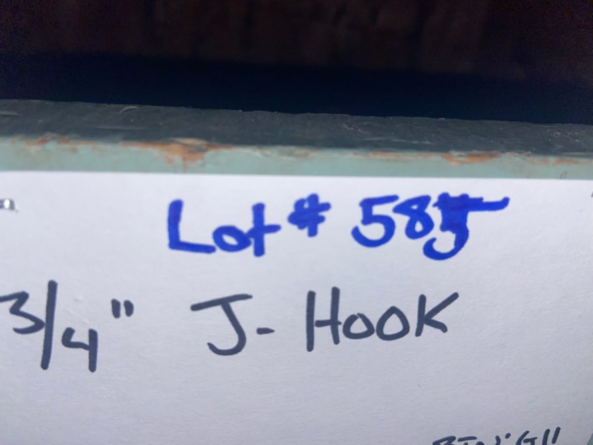 (50) 3/4” J-Hook (Bin:G11)(LOCATED IN MONROEVILLE, PA) - Image 3 of 3