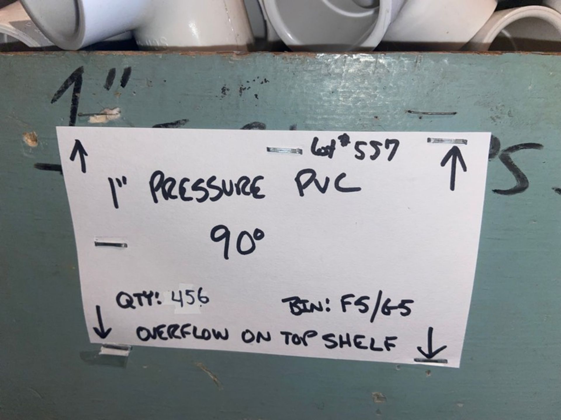 (456) 1” Pressure PVC 90’ (Bin:F5/G5) (LOCATED IN MONROEVILLE, PA) - Image 5 of 10