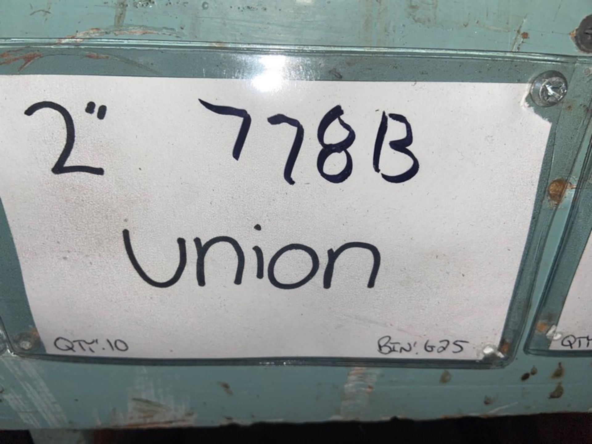 (10) 2" Union (Bin: G25); (1) 2" Stop Coupling (Bin: G26) (LOCATED IN MONROEVILLE, PA) - Image 2 of 4