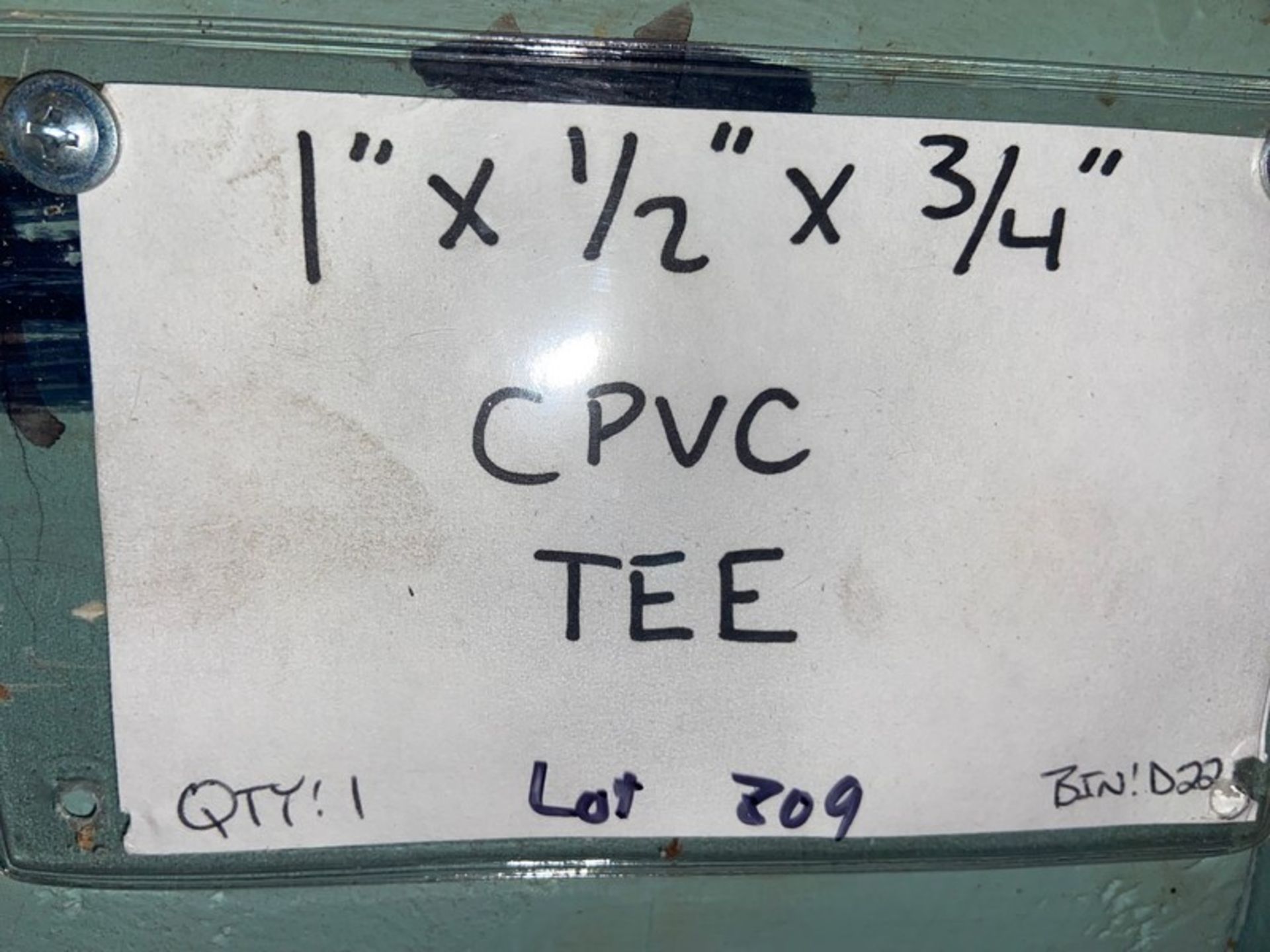 (5) 3/4”x 1/2”x 3/4” CPVC TEE(Bin:D19); (1) 1”x1/2”x3/4” CPVC TEE (Bin:D22) (LOCATED IN MONROEVILLE, - Image 7 of 7