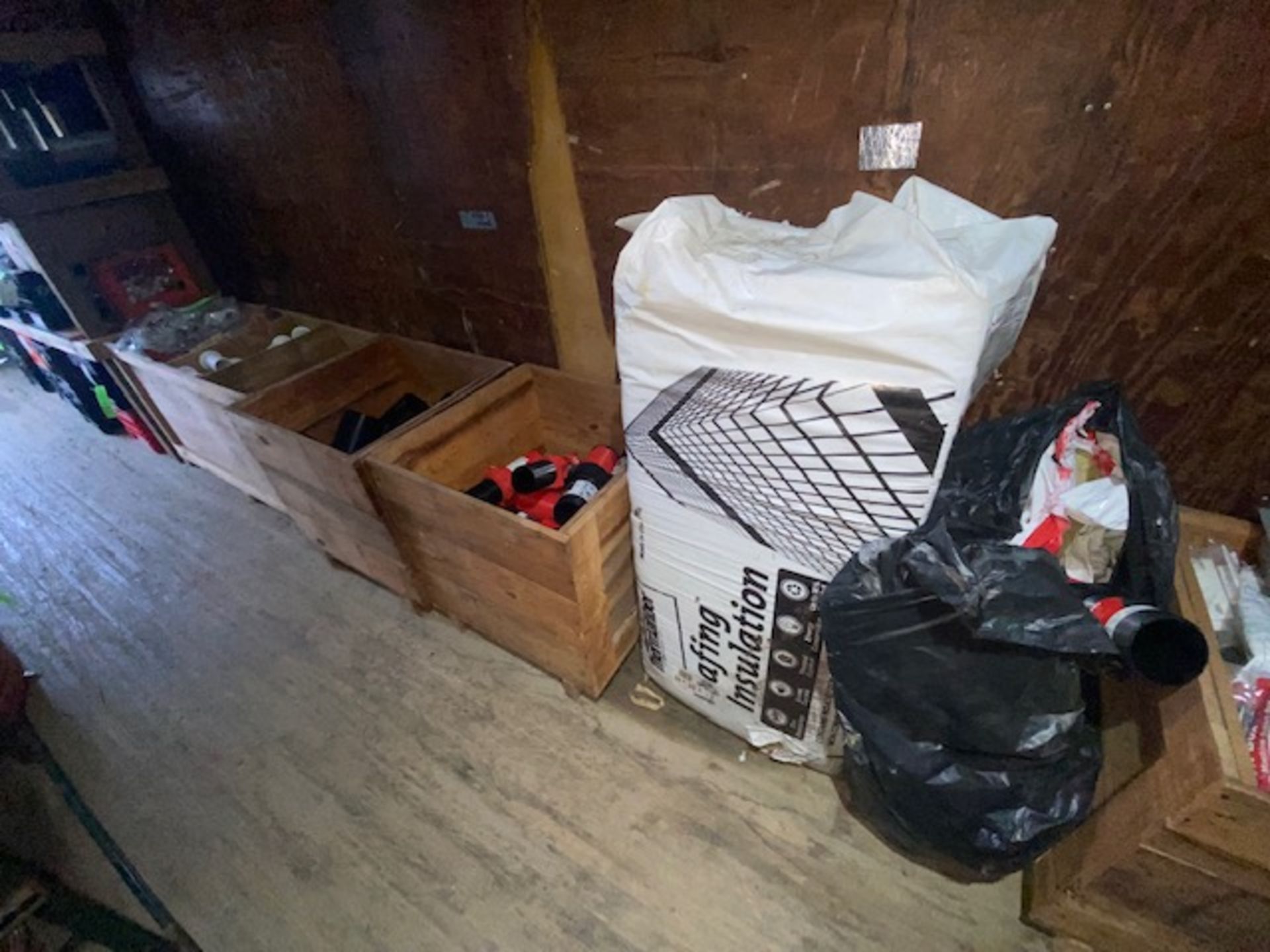 (3) Wooden Crates with Contents, Includes Fire Proof Items, Includes 1-1/2" Firestep Collars, 2" - Image 3 of 8