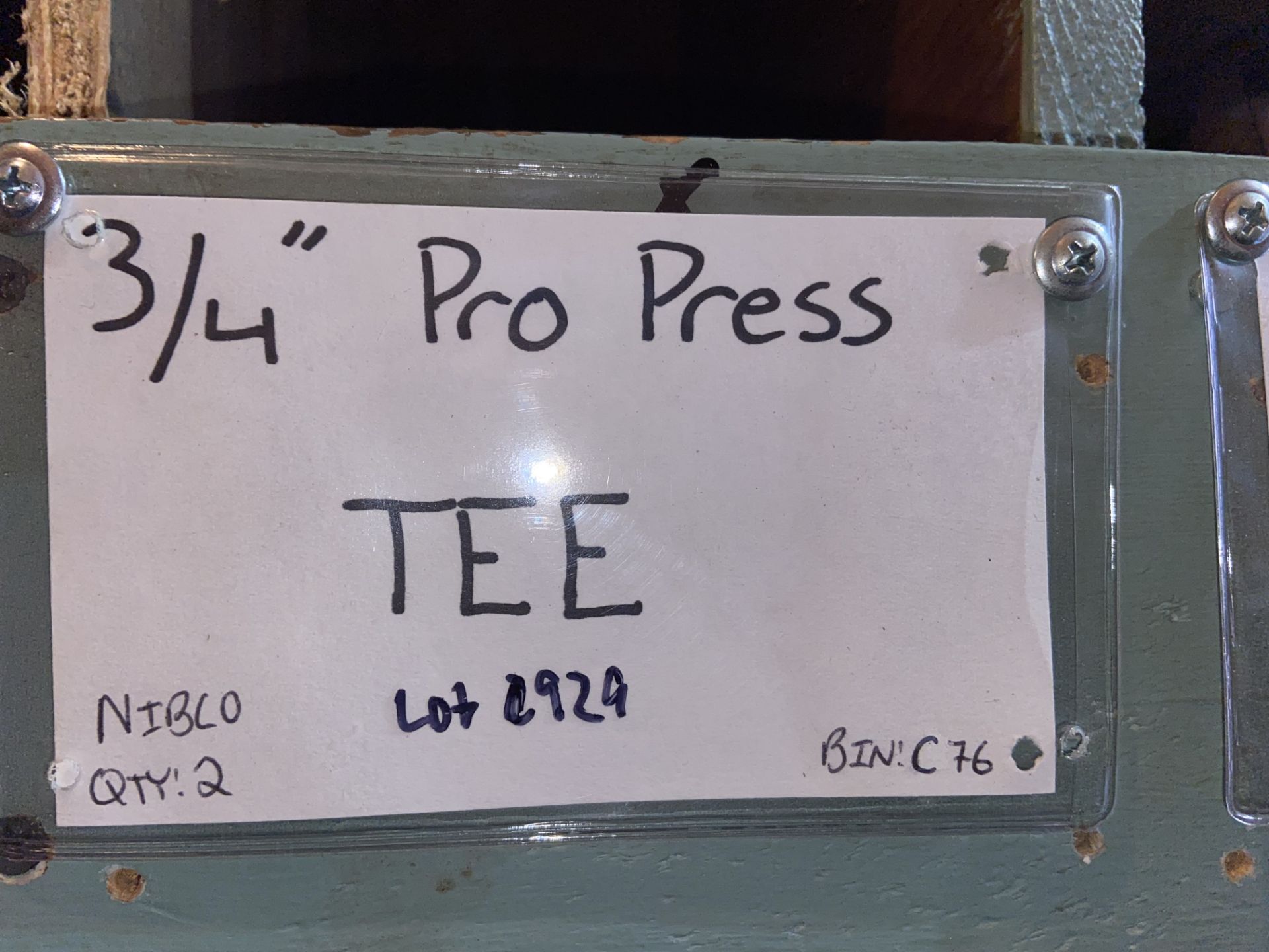 (28) 3/4” Pro Press Female Adapt (Bin:C77); (2) 3/4” Pro Press Tee (Bin:C76) (LOCATED IN - Image 4 of 4