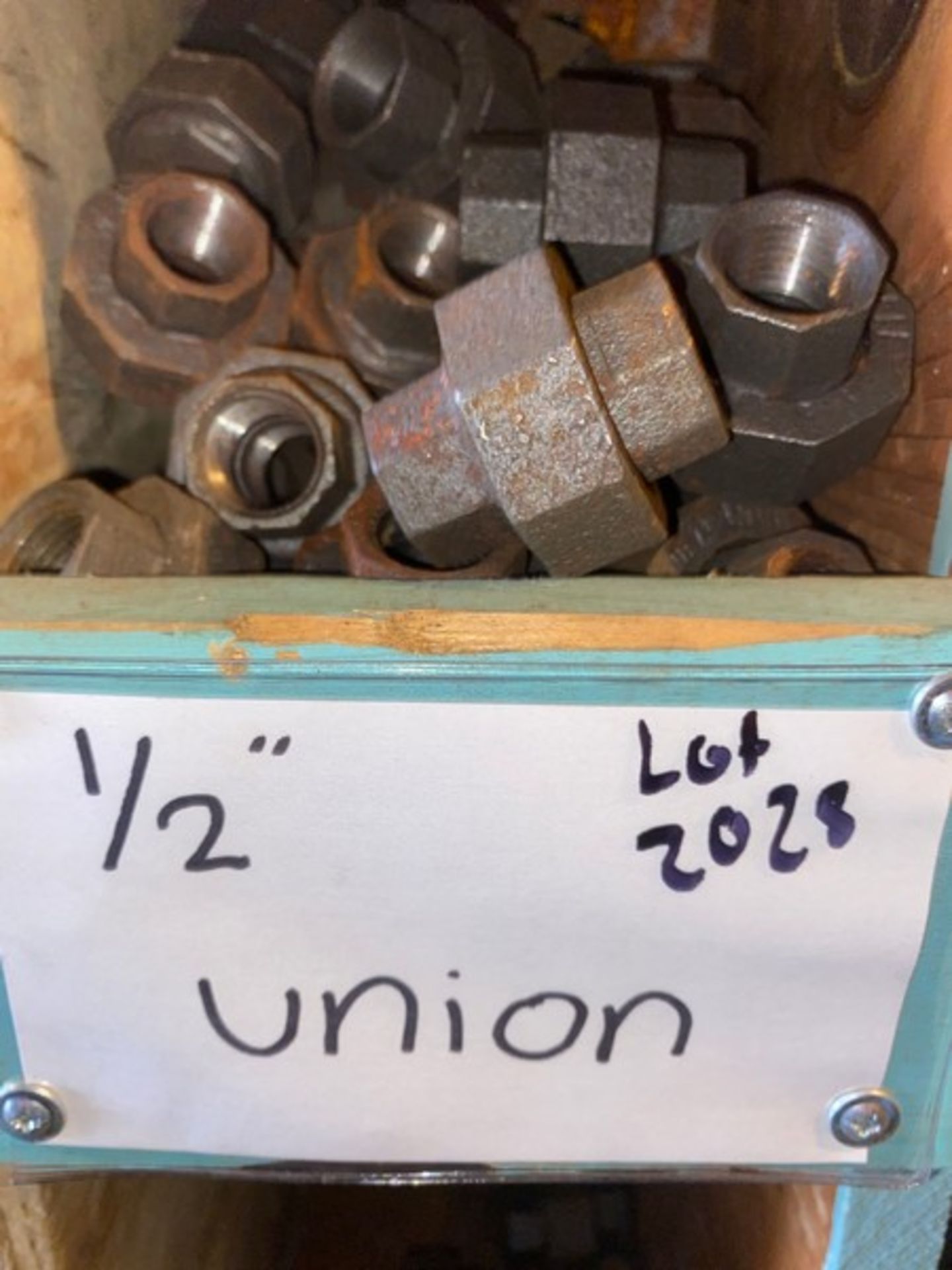 1/2” Union Fitting; 1/2” Coupling Fittings; 1/2” Caps; 3/8”. Caps (LOCATED IN MONROEVILLE, PA) - Image 3 of 7