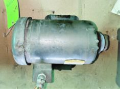 Qty (1) Baldor 56/56H Frame Motor - 3 phase - 1.5 hp - 1140 rpm - 230/460 volt