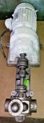 Qty (1) Foster Vane Pump - 220/440 volt - 3 phase - 3 hp - 555 pump rpm - 2 inch NPT inlet - 2