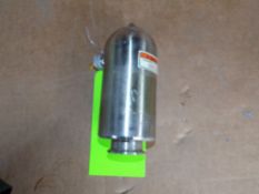 Qty (1) Tri-flo 1 1/2 in. sanitary pressure transmitter model: 74-42b-3-s-1 1/2, 20-50 psi, 24 VDC