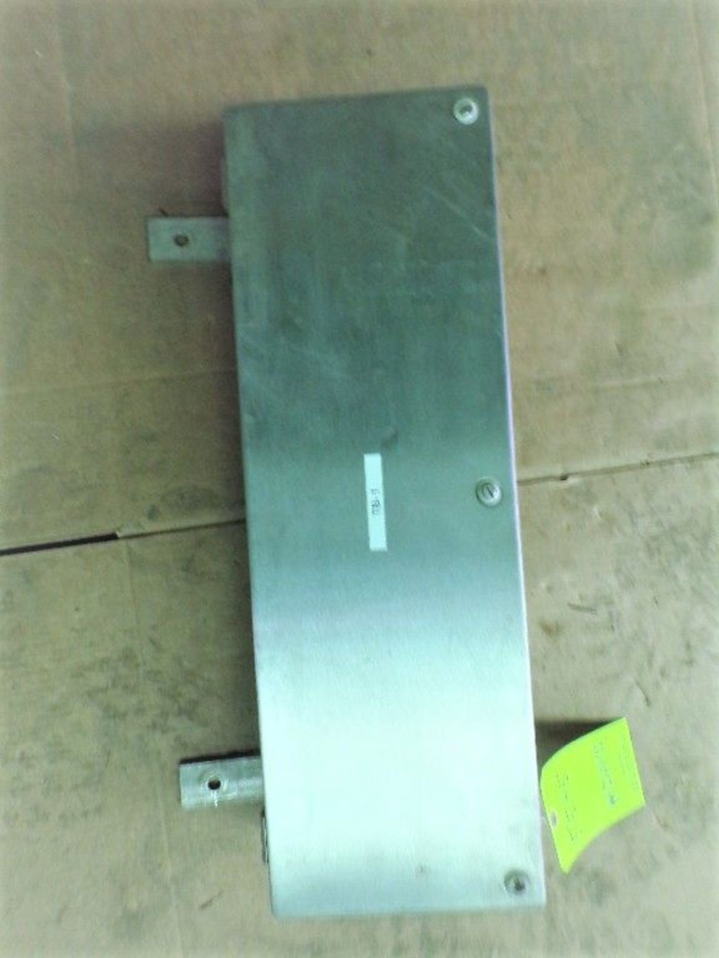 Qty (1) 24" x 8" x 5" Stainless Steel NEMA 4 Electrical Panel w/ wire terminal strips *