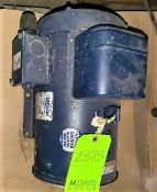 Qty (1) Leeson motor - 3 phase - 5 hp - 1740 rpm