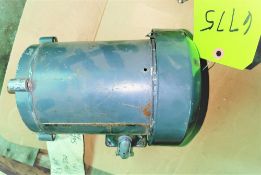 Qty (1) General Electric 56C Frame Motor - single phase - .34 hp - 1725 rpm - 115/230 volt