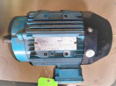 Qty (1) Invensys motor - 1.73 kW - 1710 rpm - 254-277/440-480 volt