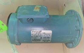 Qty (1) Reliance Electrical FE182TC frame Motor - 3 phase - 3 hp - 1725 rpm - 230/460/480 volt
