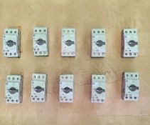 Qty (10) - Allen Bradley 3 phase overloads - adjustable 2.5 - 4 amp