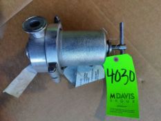 Qty (1) All 316 stainless sanitary pressure reduction valve- 1.5 inch