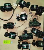 Qty (11) Assorted Small DC GearMotors -