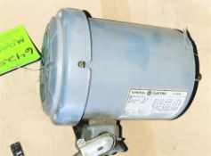 Qty (1) General Electric 56 Frame Motor - 3 phase - 1 hp - 1725 rpm - 208-230/460 volt